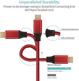 img 2 attached to 🔴 Адаптер Answin USB-C к Mini Displayport (4K@60Hz) для нового MacBook, MacBook Air, MacBook Pro 2016-2020, Galaxy S21 и других устройств USB Type-C - красный.