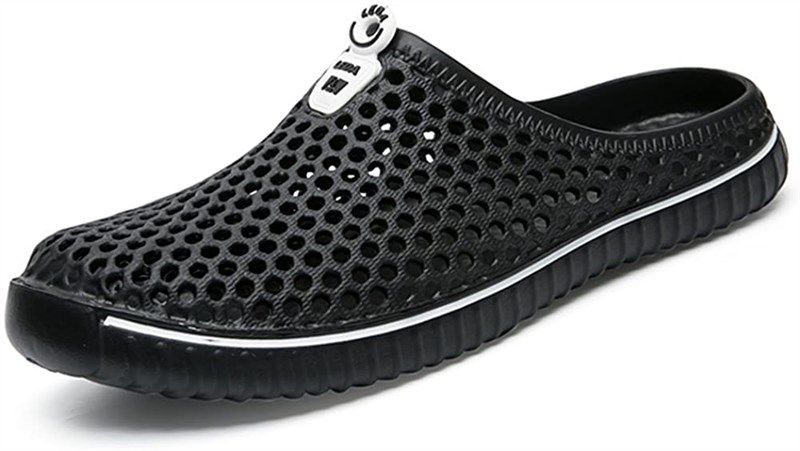 clapzovr unisex garden clogs sandals men's shoes 로고