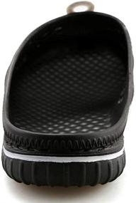 img 1 attached to 👞 Clapzovr Unisex Garden Clogs Sandals for Men's Footwear
