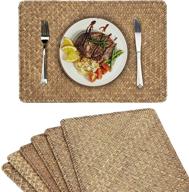 ownmy seagrass placemats rectangular placemat logo