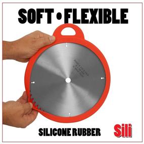 img 2 attached to 🔪 Sili Saw Blade Sleeve: Ultimate 10 inch Blade Protector for Table and Circular Saws