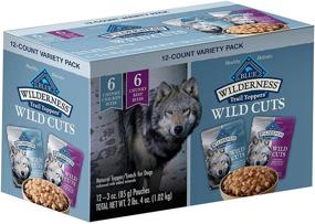 img 4 attached to 🐶 Blue Buffalo Wilderness Trail Toppers: High Protein, Natural Wet Dog Food with Chunky Bites in Hearty Gravy - 3-oz Pouches
