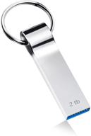 💾 ruichenxi 2tb flash drive: ultra large storage memory stick with keychain, metal jump drive for computer/laptop logo