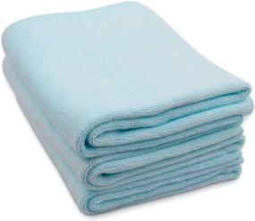 img 1 attached to Microfiber Cleaning Cloths Pack 12