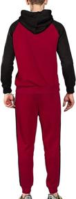 img 2 attached to We1Fit Sweatsuits Athletic Tracksuits Hoodies Men's Clothing in Active
