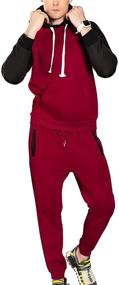 img 4 attached to We1Fit Sweatsuits Athletic Tracksuits Hoodies Men's Clothing in Active