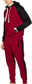 img 3 attached to We1Fit Sweatsuits Athletic Tracksuits Hoodies Men's Clothing in Active