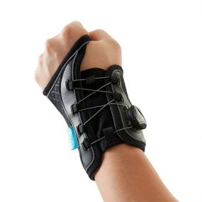 img 3 attached to Sozo Boa Micro Adjustable Wrist Brace - Effective Support for Wrist Injury, Pain, Carpal Tunnel, Tendonitis, and Arthritis