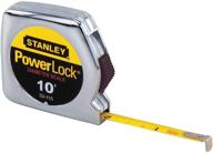 enhance precision with stanley tools 33 115 powerlock pocket test, measure & inspect логотип