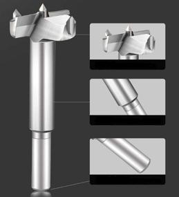 img 1 attached to 🪚 Forstner Woodworking Cutter 30-60mm – Enhanced Strength