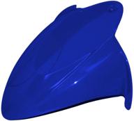 yana shiki hugszx100810cpb candy plasma blue abs plastic rear tire hugger for kawasaki zx-10r logo