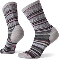 🧦 smartwool women's ethno graphic crew sock: style and comfort combined logo