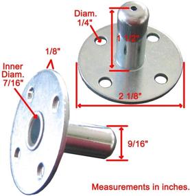 img 2 attached to Broad Brim 16-Inch Caster Socket