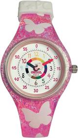 img 2 attached to 🕓 Time Teacher School Watch - Intuitive Dial for Effortless Time Learning in Just 5 Minutes! Hypoallergenic Silicone Watch for Kids, Children, Toddler