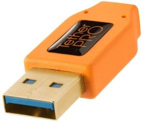 img 3 attached to Скоростной кабель TetherPro USB 3.0 для подключения Micro-B - 15 футов, оранжевый высокой видимости - Tether Tools