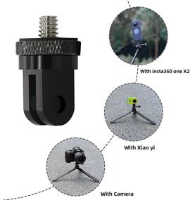 img 1 attached to Aluminum Rotation Bracket Compatible Straight