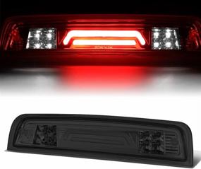 img 3 attached to 🔴 Усилите свой пикап Dodge Ram с помощью фонаря DNA Motoring 3D LED Bar Third Tail Brake/Cargo Light - Chrome/Smoked (09-17)