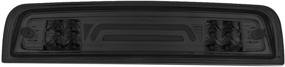 img 4 attached to 🔴 Усилите свой пикап Dodge Ram с помощью фонаря DNA Motoring 3D LED Bar Third Tail Brake/Cargo Light - Chrome/Smoked (09-17)
