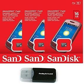 img 2 attached to 📸 SanDisk 16 ГБ MicroSD HC Карта памяти (3 штуки) в комплекте с считывателем карты Everything But Stromboli