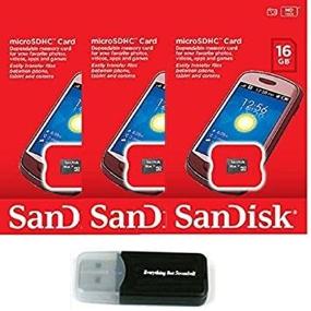 img 4 attached to 📸 SanDisk 16 ГБ MicroSD HC Карта памяти (3 штуки) в комплекте с считывателем карты Everything But Stromboli