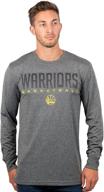 men's clothing: golden warriors t-shirt - athletic charcoal shade logo