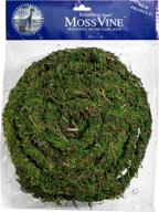 enhance your décor with super moss (22711) mossvine garland - fresh green, 12ft logo