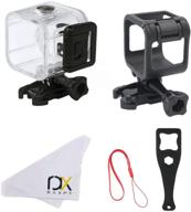 🏊 raxpy gopro session 4 & 5 waterproof housing-frame combo: enhanced protection & durability logo