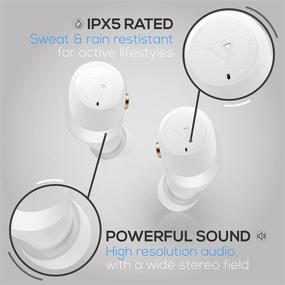 img 1 attached to 🎧 Lypertek SoundFree S20 - True Wireless In-Ear Headphones with QuickConnect, Wireless Charging, Ambient Sound, IPX5, 8+40 Hour Playtime, White