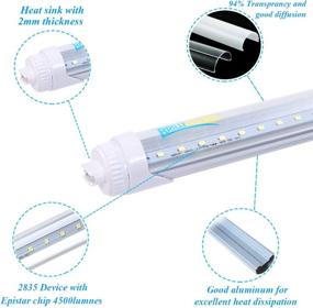 img 2 attached to 💡 Brillihood Equivalent Fluorescent Fixtures Dual Ended: Enhancing Lighting Efficiency