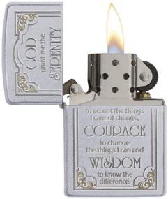 img 2 attached to Zippo Serenity Prayer Pocket Lighter