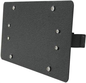 img 3 attached to High-Quality EAG Black License Plate Mount Bracket: A Universal Solution for Roller Fairlead