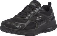 👟 men's fashion sneakers: skechers consistent performance shoes for running and walking in charcoal logo