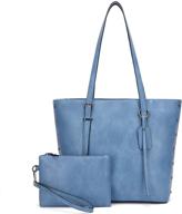 👜 leather shoulder satchel with handle - women's handbags & wallets in classic satchel design logo