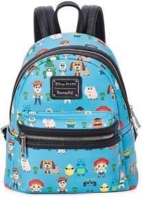 img 2 attached to 🎒 Chic Loungefly Character Leather Backpack: A Standard of Style and Function