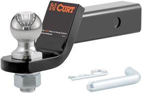 img 4 attached to 🚚 CURT 45036 Trailer Hitch Mount: 2-Inch Ball & Pin, 2-In Receiver, 7,500 lbs, 2" Drop