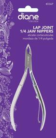 img 1 attached to 💅 Diane D20p Cuticle Nipper 1/4 Jaw: Effective & Precise Nail Tool, 1 Fl Oz