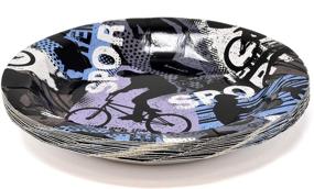 img 1 attached to Tableware Skateboard Disposable Dinnerware Decoration