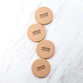 img 3 attached to Enhance Your Home Decor with Natural Home WP17 Decor Coasters