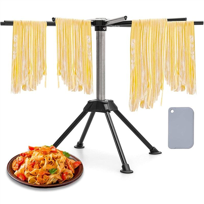 Italian Pasta Drying Rack, Handheld Foldable Spaghetti Noodle Rod