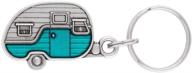 🚐 handcrafted little camper keyring by danforth: optimal seo-friendly product name logo