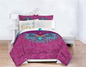 img 3 attached to 🌍 Disney Aladdin Full Bed Set by Jay Franco: Experience the World