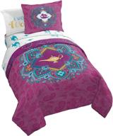 🌍 disney aladdin full bed set by jay franco: experience the world logo