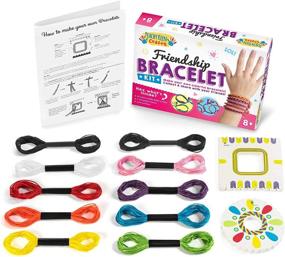img 3 attached to 🌈 Peachy Keen Crafts Friendship Bracelet: An Artful Touch of Fashion and Bonding