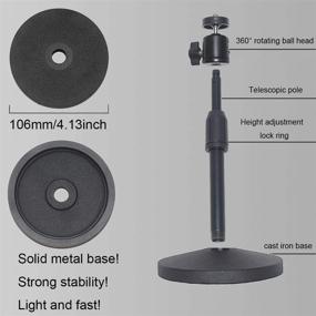 img 2 attached to Desktop Projector Adjustable Mounting Rotatable