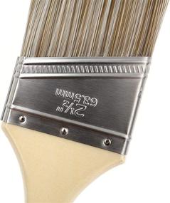 img 1 attached to 🖌️ Coltree - 5 Pack Variety Angle Paint Brushes - High-Performance Paint Brushes