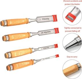 img 2 attached to 🪓 Woodworking Storage Carving Chisel - Professional Grade (1 inch)