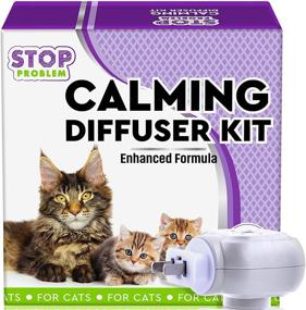 img 4 attached to Long-Lasting Beloved Pets Pheromone Calming Diffuser: Advanced Formula for Anxiety Relief & Behavior Control in Cats