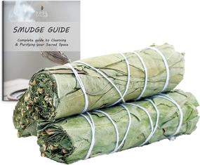 img 4 attached to 🌿 Organic Eucalyptus Smudge Sticks 3 Pack: Ultimate Cleansing for House, Meditation, Yoga, and Negative Energy Cleanse - Starter Guide Included!