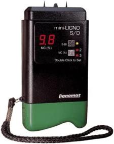 img 1 attached to 🌧️ Lignomat Moisture Meter Mini-Ligno S/D Black: Compact and Efficient Moisture Detection Tool