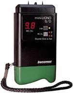 🌧️ lignomat moisture meter mini-ligno s/d black: compact and efficient moisture detection tool logo